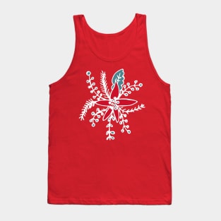 Poinsettia Tank Top